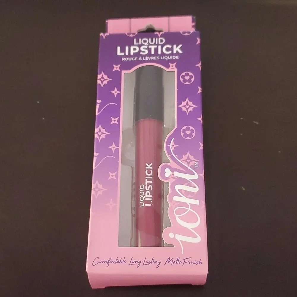 Ioni Liquid Lipstick Matte Cranberry Makeup Cosmetics